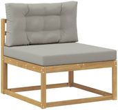 vidaXL Tuinbank Polyester Wit