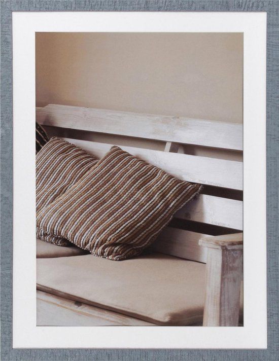 Henzo Driftwood Fotolijst - 60x80 cm - Blauw - Hout