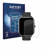 Savvies 3 Stuks Screenprotector - Geschikt voor FORRLITE Smartwatch 2.01" - Beschermfolie Glas Transparant