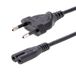 StarTech.com 1m Laptop Stroomkabel, EU Plug naar C7
