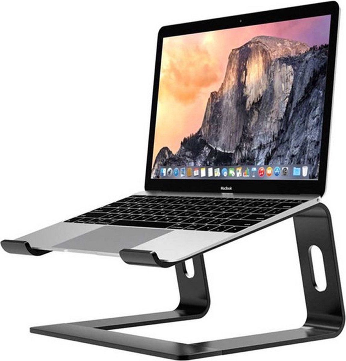 LuxeBass Universeel Laptop standaard (zwart) | LB562