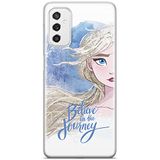 ERT GROUP mobiel telefoonhoesje voor Samsung M52 5G origineel en officieel erkend Disney patroon Elsa 015