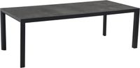 Lesli Outdoor Living Tafel Murcia black 220x100cm