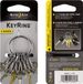 NITE Ize NI-KRGS-11-R3 KeyRing 6 S-Biner Sleutelring Zilver 1 stuk(s)