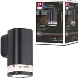 Paulmann Colum Wandarmaturen voor buiten zeewater bestendig IP44 80x153 mm max. 20W 230V Antraciet Aluminium