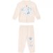 Ensemble haut actif avec fermeture éclair + pantalon bébé fille
