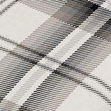 Kelso Grey hoeslaken en kussensloop, wit, 120 x 200 + 50 x 80 cm