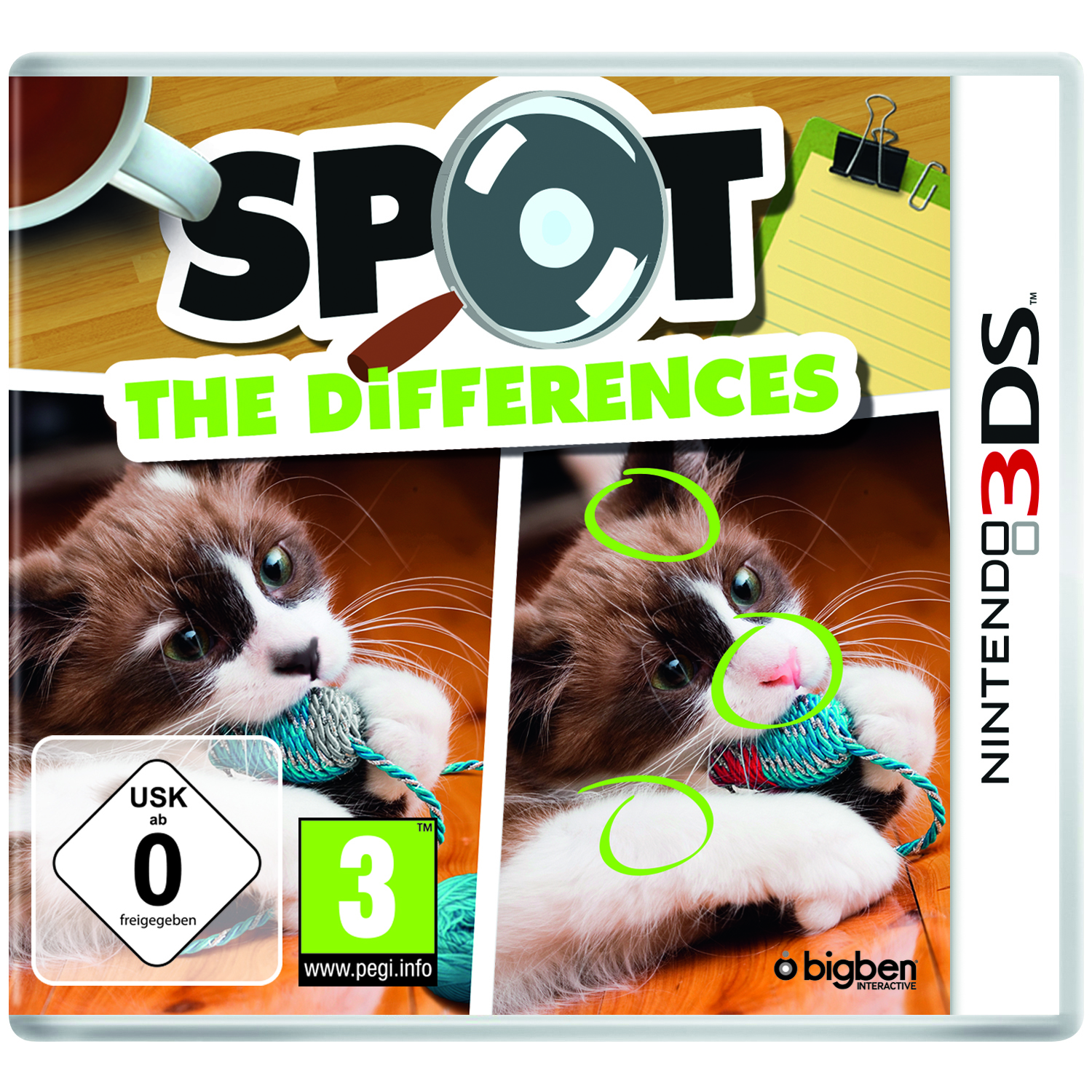 BigBen Spot the Differences Nintendo 3DS