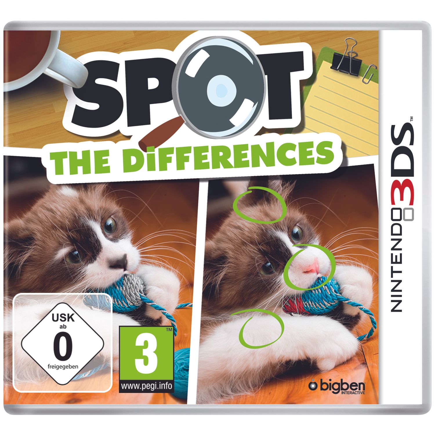 Bigben Spot the Differences - Nintendo 3DS