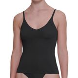 Sloggi ZERO Feel 2.0 Spaghetti Top Dames Onderhemd - Zwart - Maat XS