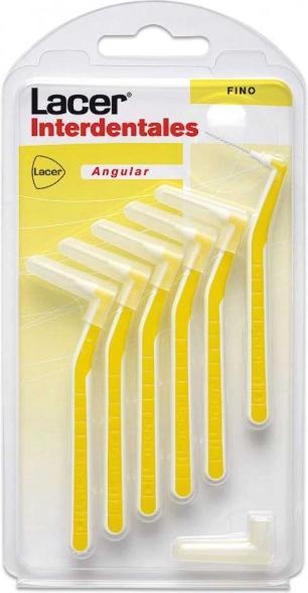 Lacer Interdental Brush Fine Angular Cylinder 6 Units