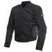 Dainese - Avro 5 Tex Motorjack van stof, met beschermers op de schouders, voor heren, zwart, maat 48