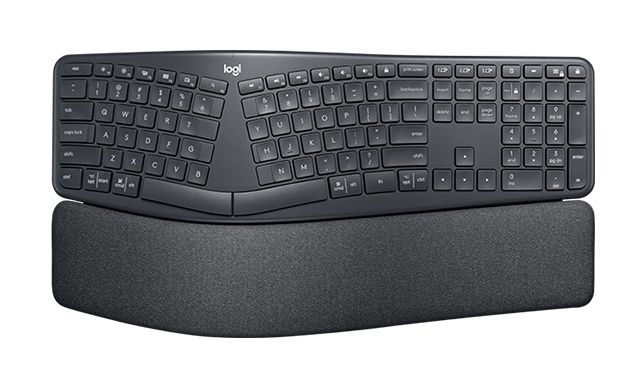 Logitech Ergo K860 - Draadloos toetsenbord - QWERTZ - Duits - Grafiet