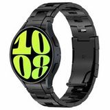 Samsung Titanium band met aansluitknop - Zwart - Galaxy Watch 4 Classic - 42mm & 46mm