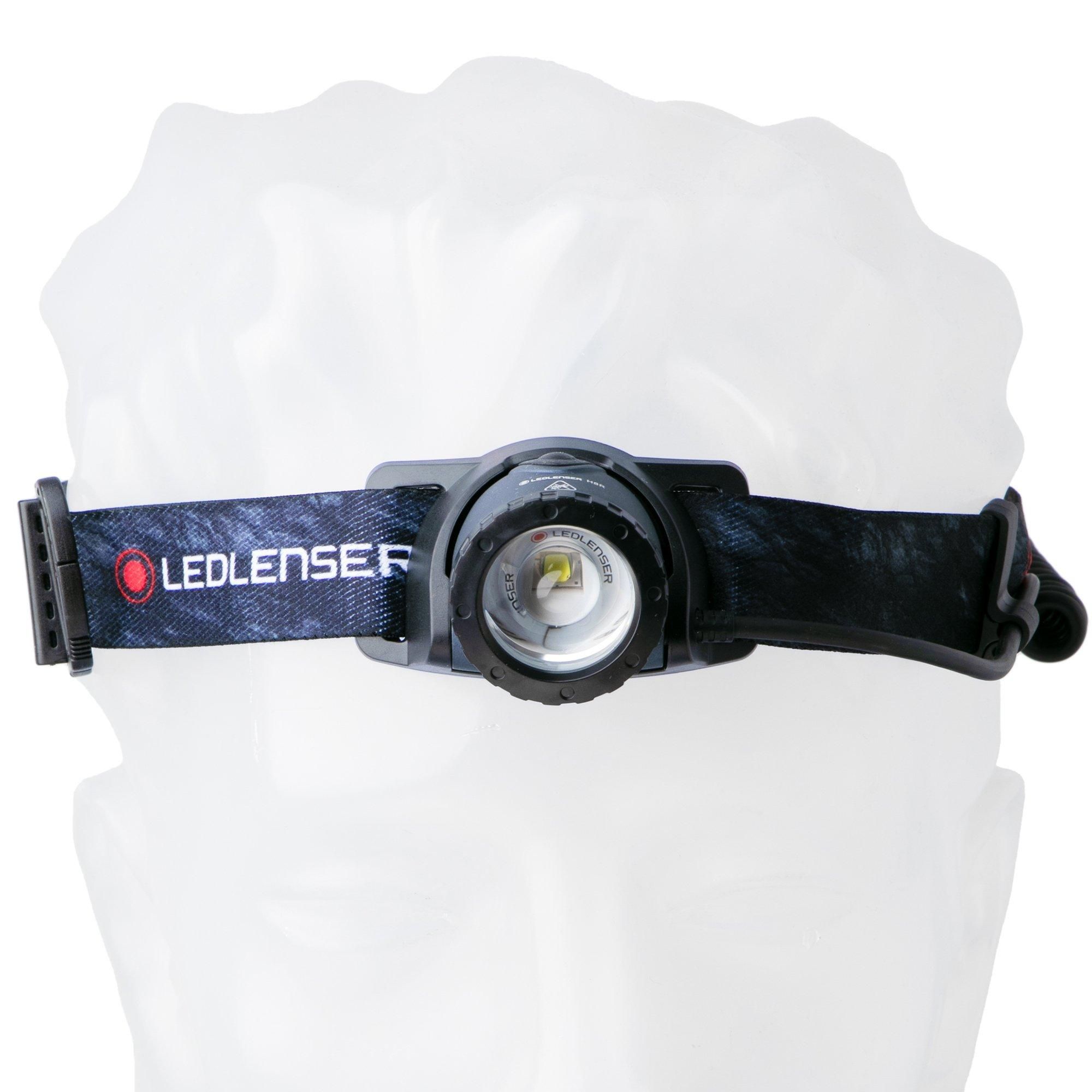 Ledlenser H8R 25th Anniversary Edition 503264 Blauw, oplaadbare hoofdlamp, 600 lumen