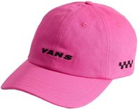 Vans Check Side Curved Bill Jockey Pet Roze