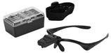 Loupe avec bandeau, avec éclairage LED, 5 lentilles, mains libres