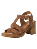 Tamaris - Dames - Sandalen - Bruin - Maat 40