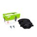 Valeo Set van 4 Remblokken Expert 301557A, Vooras