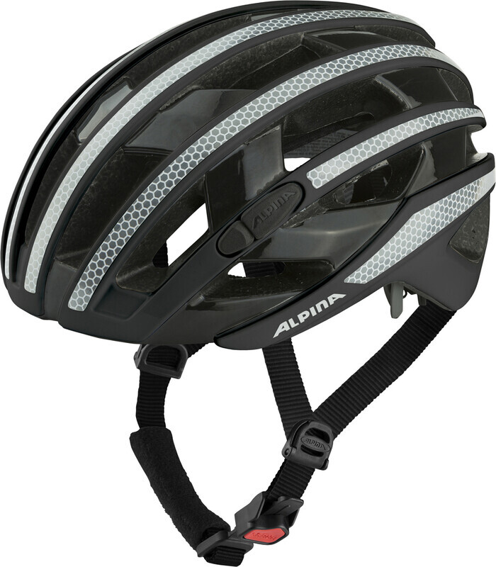 Alpina Ravel Reflective Helmet, zwart