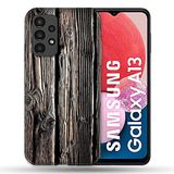 Beschermhoes Samsung Galaxy A13 Houten Textuur Beschermhoes