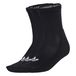 ADIDAS ORIGINALS Chaussettes 'Quarter 3 Back Stripes 3 Pairs' gris / noir
