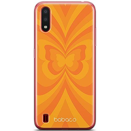Babaco ERT GROUP Mobiele Telefoonhoesje voor Samsung A01 - Babaco Butterflies 001 - TPU
