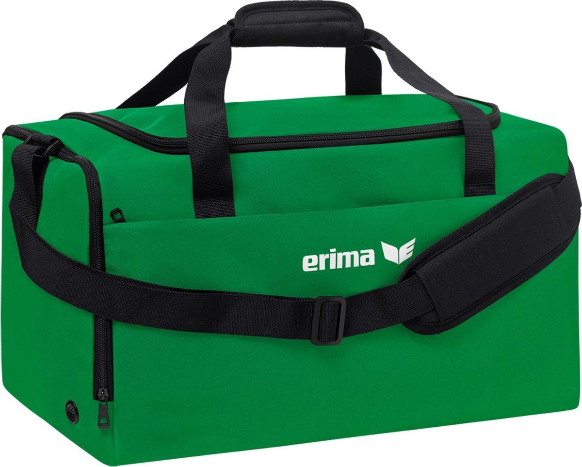 Erima Sporttas - groen - zwart - polyester - 2022