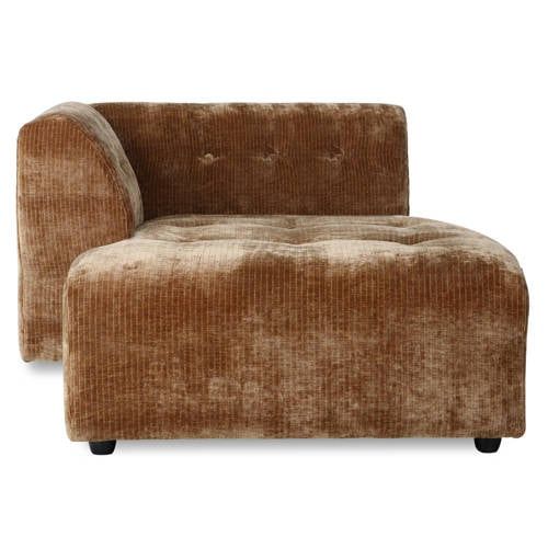 HKLIVING chaise longue links Vint