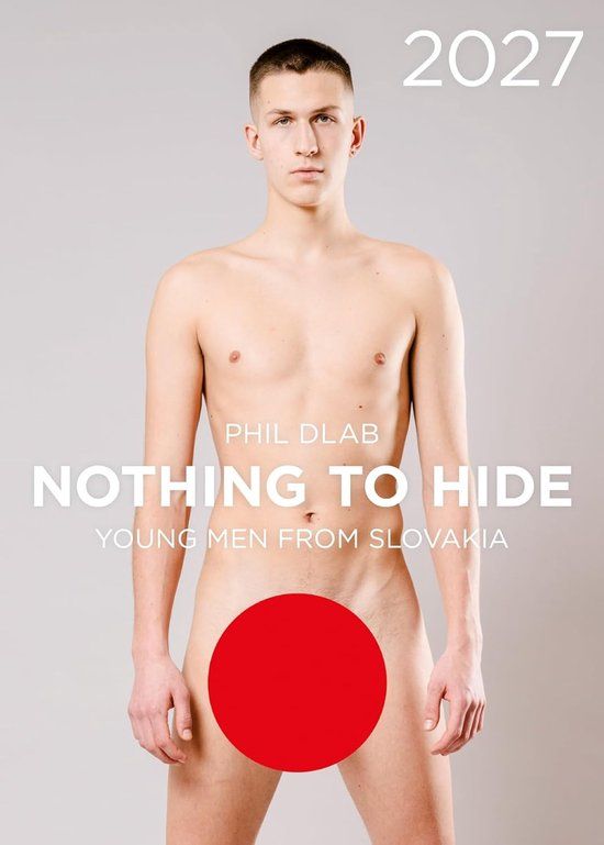 Nothing Salzgeber Nothing to Hide. Young Men from Slovakia 2027 Wandkalender