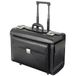 Alassio 92301 - pilotenkoffer SILVANA, van imitatieleer, ca. 48 x 39,5 x 23 cm, zwart