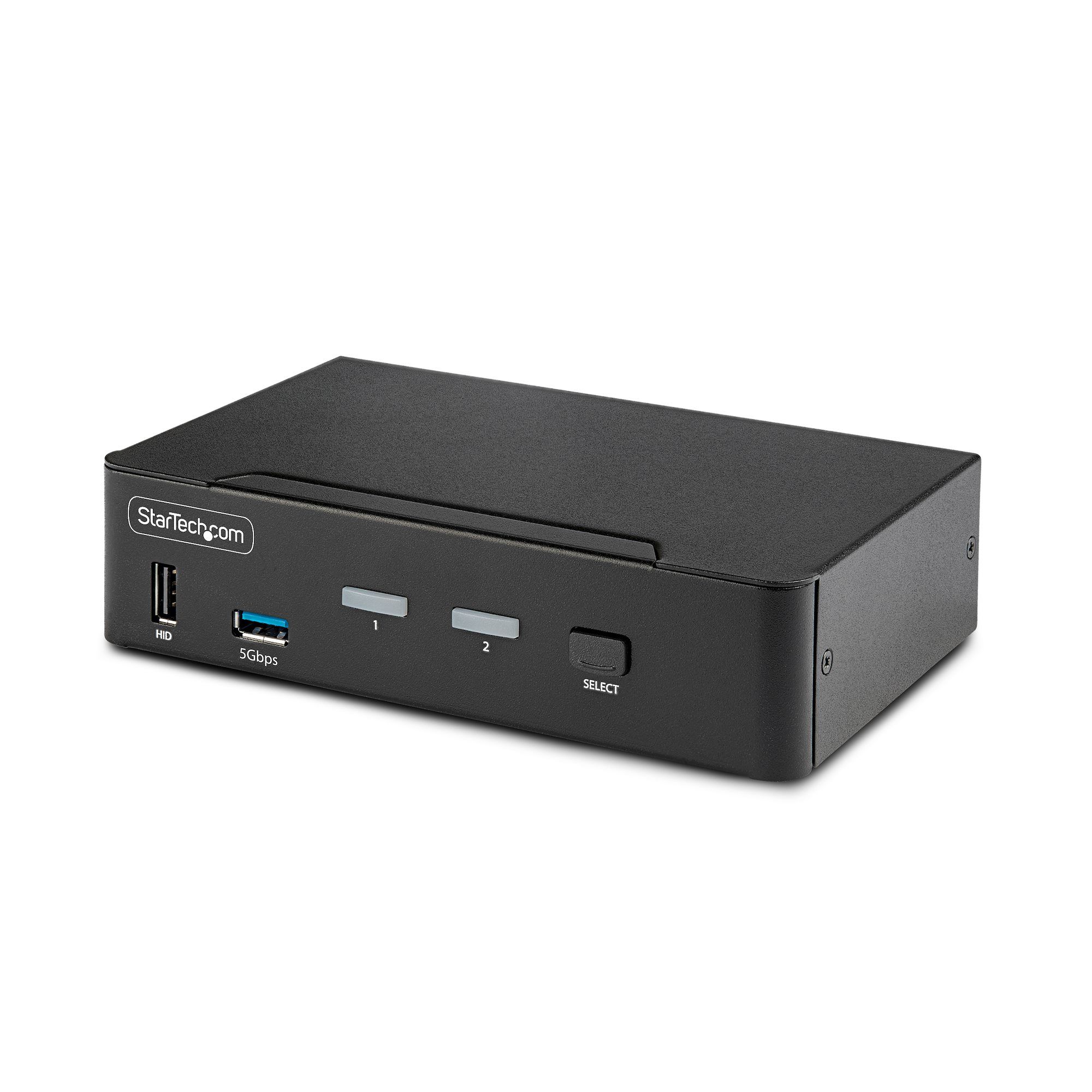 StarTech.com 2-Port DisplayPort KVM Switch - 8K 60Hz / 4K 144Hz, DP 1.4, USB 3.0, TAA