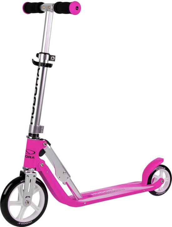 HUDORA Little Big Wheel Step Scooter - Magenta - 4-10 Years