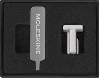 Moleskine Pin, T, Zilver