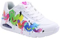 Skechers Lage Sneakers Wit Dames 190008-WMLT