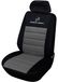 StarTech Universele autostoelhoes voor de voorstoel - Gevoerde stoelbeschermer - Polyester - Hoofdsteunhoes - 112 x 56 cm - Grijs