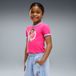 PUMA x DORA THE EXPLORER slimfit ringershirt voor Dames, Roze, Maat 5-6Y