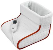 EDM Chauffe-pieds électrique - 3 niveaux de chaleur - Protection contre la surchauffe - Lavable