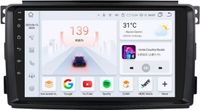 Happiq Autoradio avec Bluetooth et CarPlay pour Smart Fortwo 451 (2005-2010)