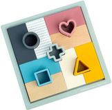 Bigjigs Houten Mozaiekpuzzel - 14st.