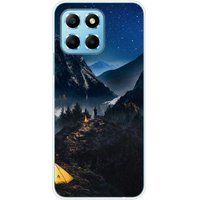 1001 coques Huawei Honor X8 5G Seul en montagne bedrukt siliconen hoesje