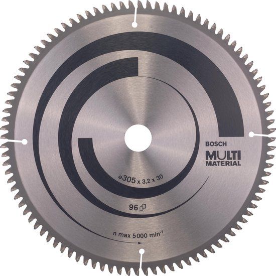 Bosch Professional Cirkelzaagblad voor Multimaterial | Ø 305mm Asgat 30mm 96T
