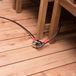 CONNEX Staalkabel met oog - diameter 10mm - 500cm - zwart