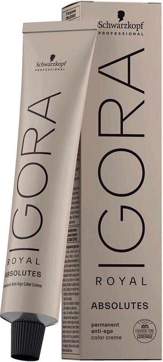 Schwarzkopf Igora Royal Absolutes 6-460 Donkerblond Beige Roodbruin Natuur