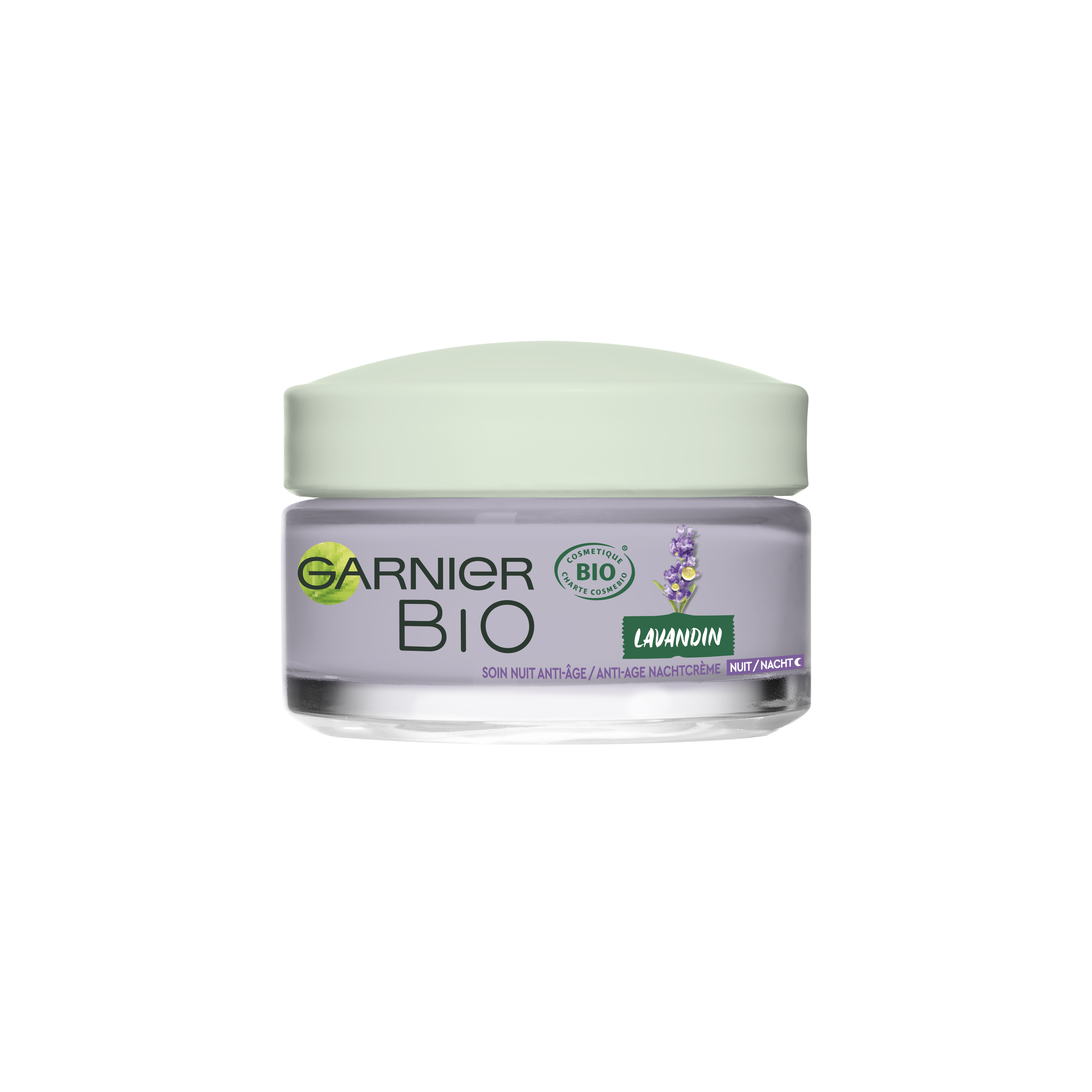 Garnier Skinactive Face Anti-Age Lavendel Nachtcrème - alle huidtypes, zelfs de gevoelige - 50 ml