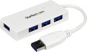 StarTech.com 4-poorts USB 3.0 Hub - Wit