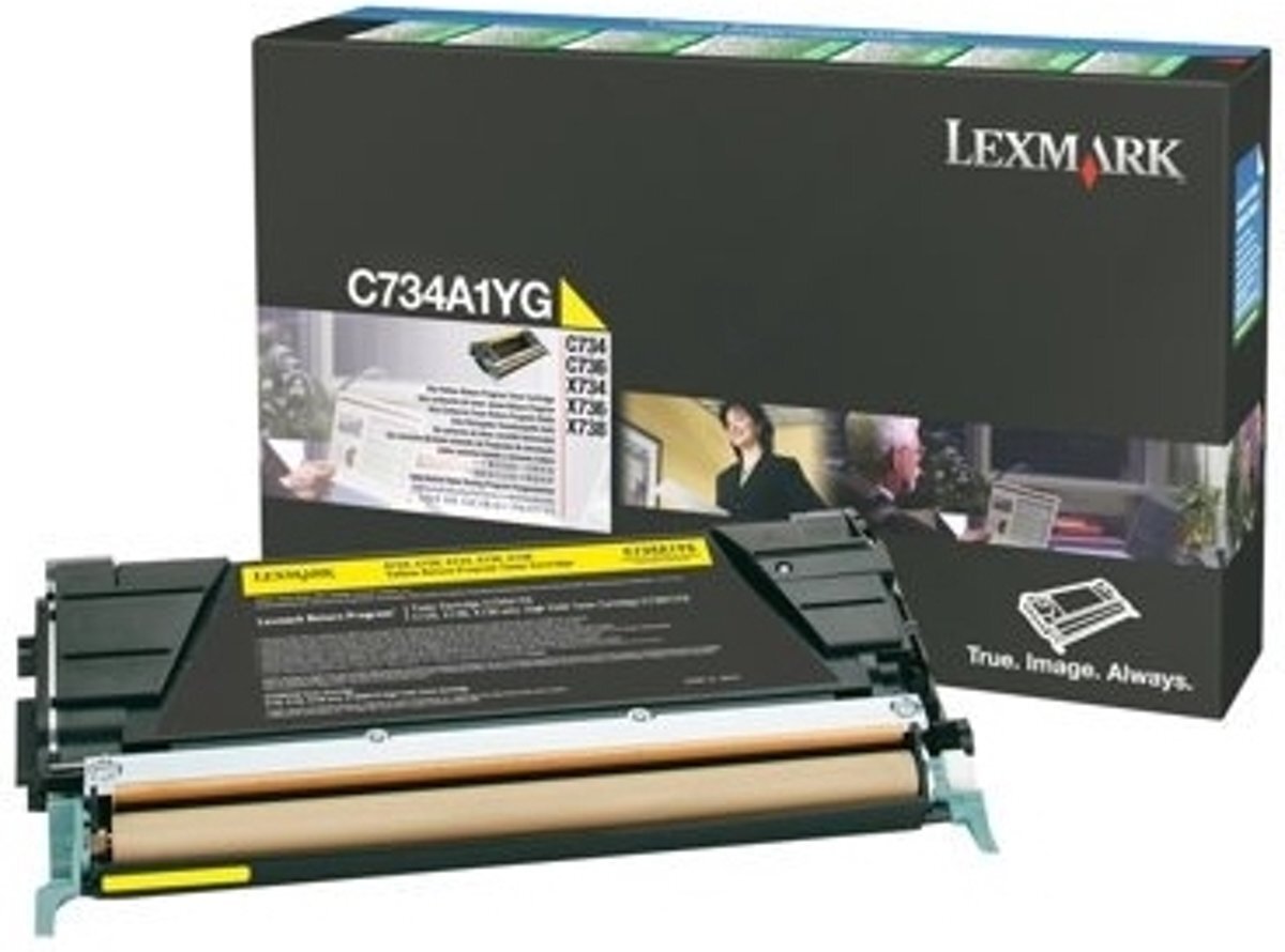 Lexmark Tonercartridge 0C734A1YG retour program