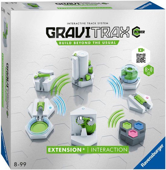 GraviTrax Ravensburger GraviTrax Power Extension Interaction - 12 Track Parts - Multi colour