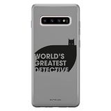 ERT GROUP mobiel telefoonhoesje voor Samsung S10 PLUS DC patroon Batman 051 TPU