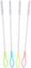 OEMG 4 pièces brosse à paille, brosse à bouteille, brosse à tube, tube à lait, paille
